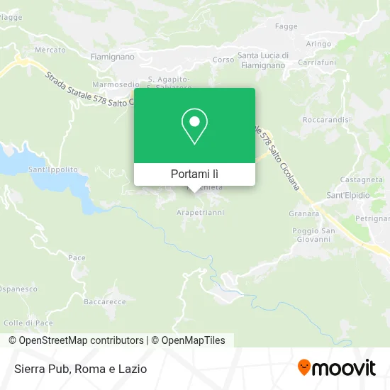 Mappa Sierra Pub