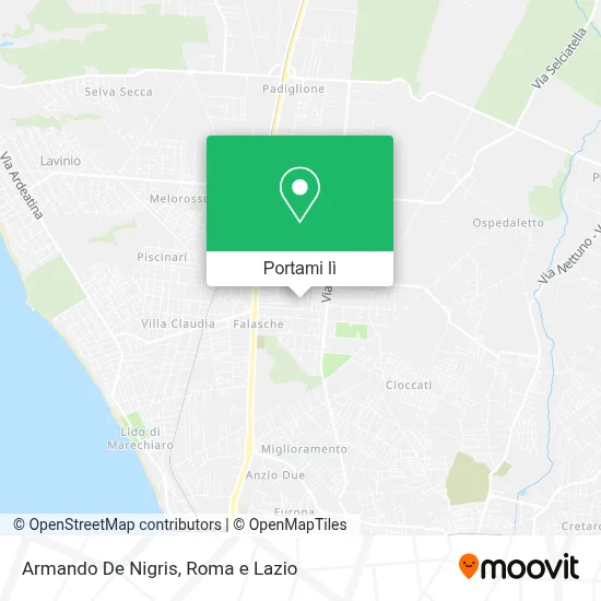 Mappa Armando De Nigris