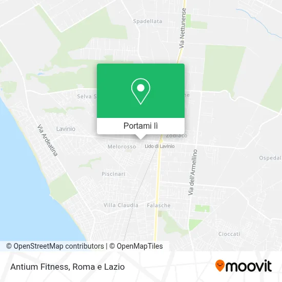Mappa Antium Fitness