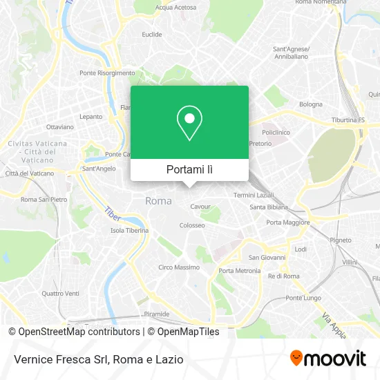 Mappa Vernice Fresca Srl