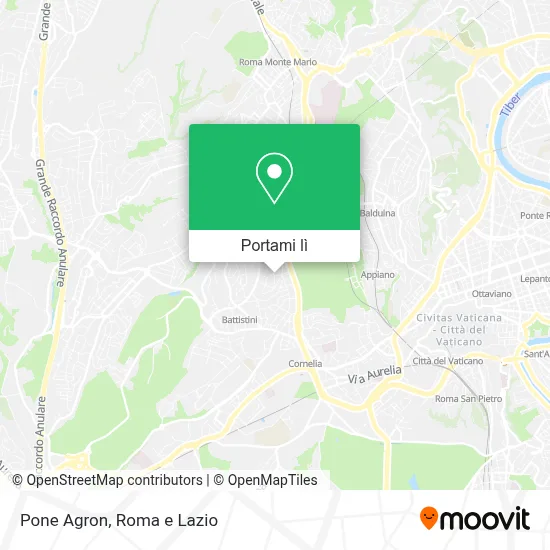Mappa Pone Agron