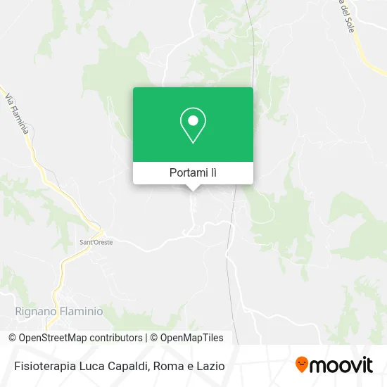 Mappa Fisioterapia Luca Capaldi
