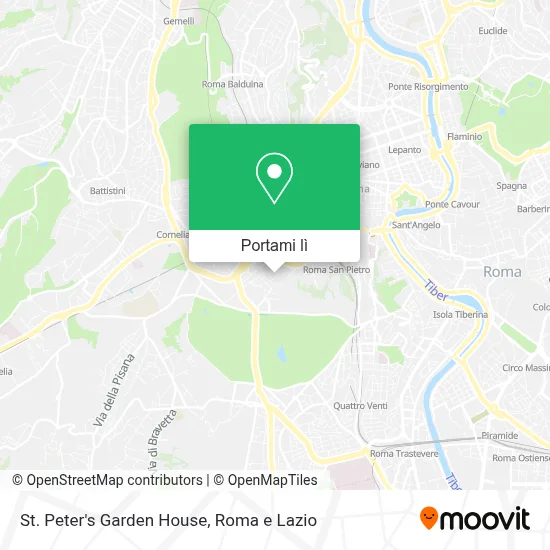 Mappa St. Peter's Garden House