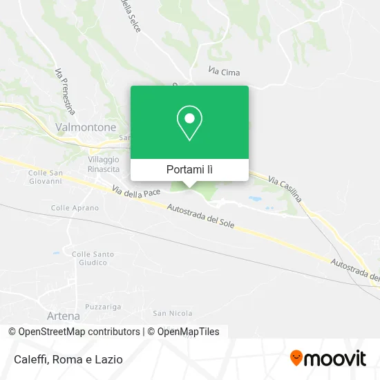 Mappa Caleffi