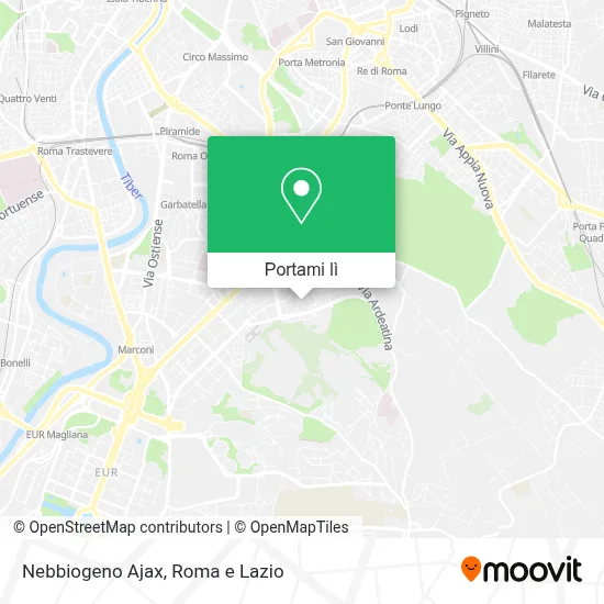 Mappa Nebbiogeno Ajax
