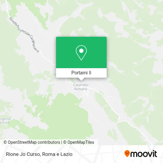 Mappa Rione Jo Curso