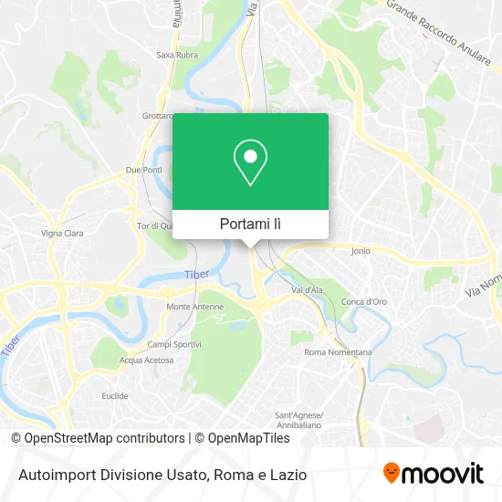 Mappa Autoimport Divisione Usato