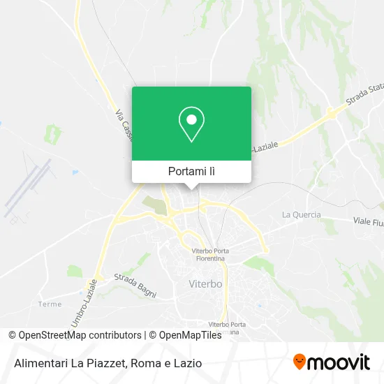 Mappa Alimentari La Piazzet