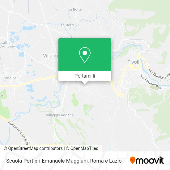 Mappa Scuola Portieri Emanuele Maggiani