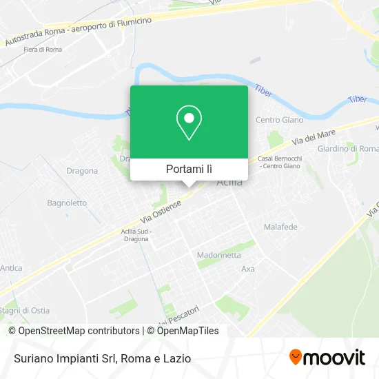 Mappa Suriano Impianti Srl