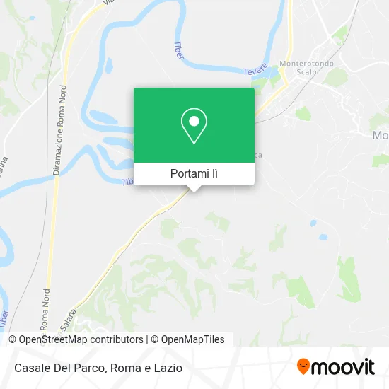 Mappa Casale Del Parco