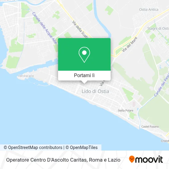 Mappa Operatore Centro D'Ascolto Caritas