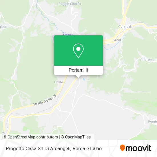 Mappa Progetto Casa Srl Di Arcangeli