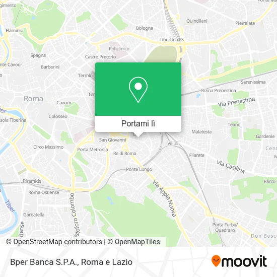 Mappa Bper Banca S.P.A.