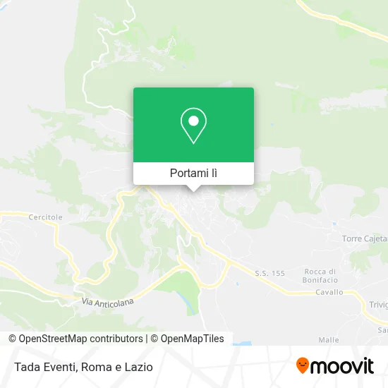 Mappa Tada Eventi