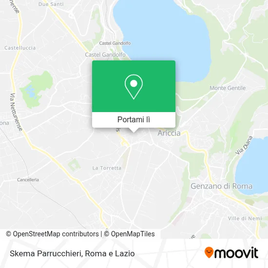 Mappa Skema Parrucchieri
