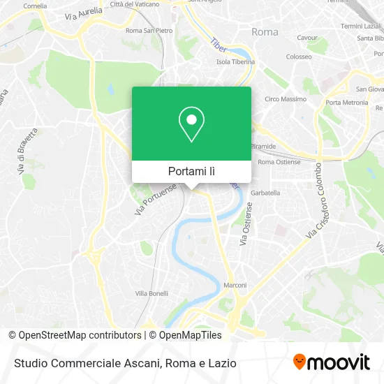 Mappa Studio Commerciale Ascani