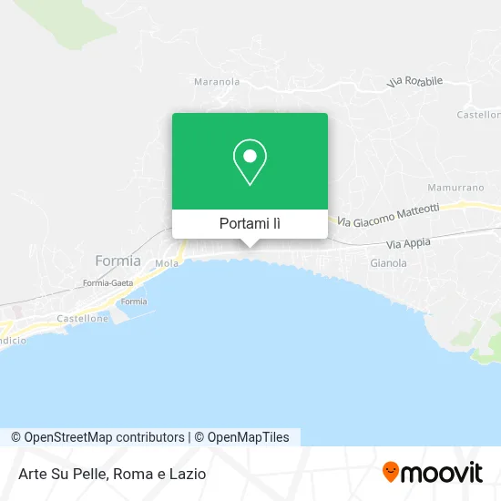 Mappa Arte Su Pelle