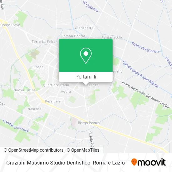 Mappa Graziani Massimo Studio Dentistico