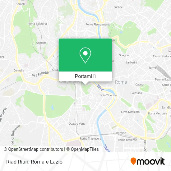 Mappa Riad Riari