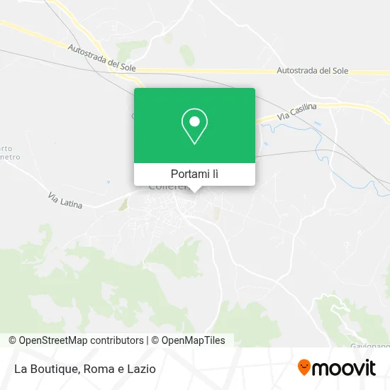 Mappa La Boutique