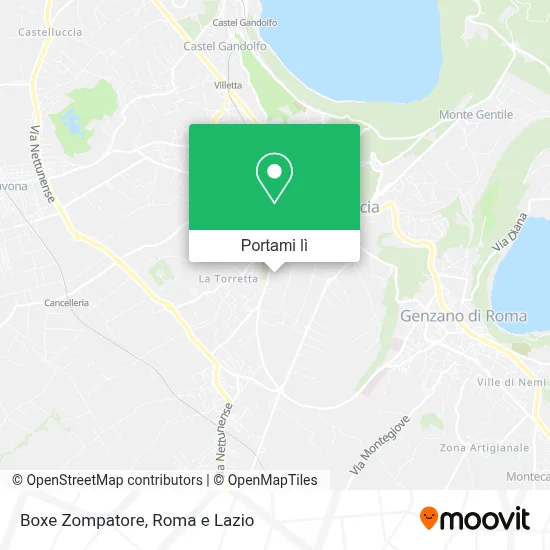 Mappa Boxe Zompatore