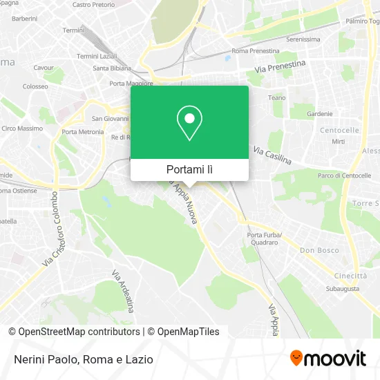 Mappa Nerini Paolo