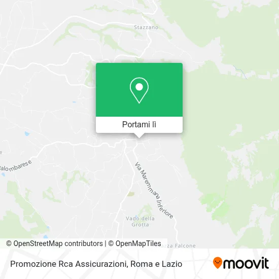 Mappa Promozione Rca Assicurazioni