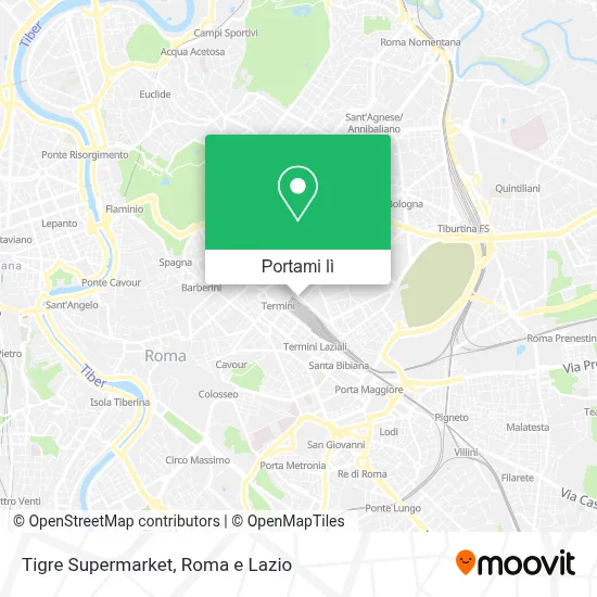 Mappa Tigre Supermarket