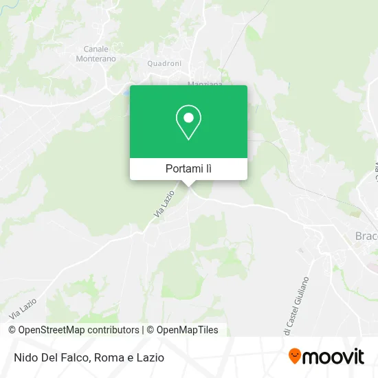 Mappa Nido Del Falco