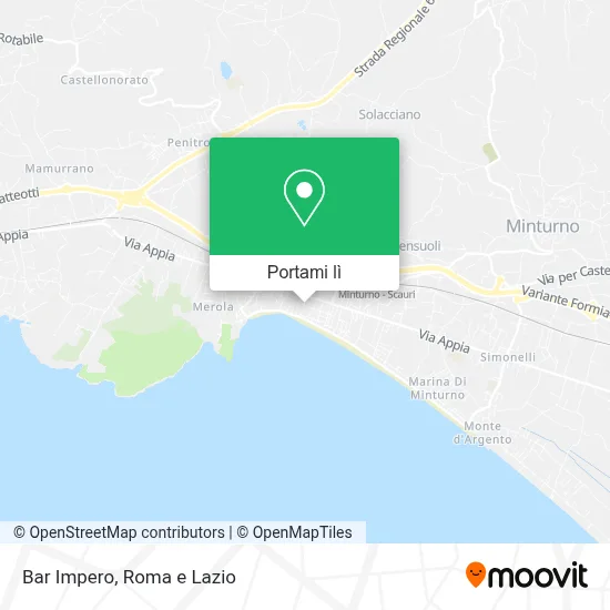 Mappa Bar Impero