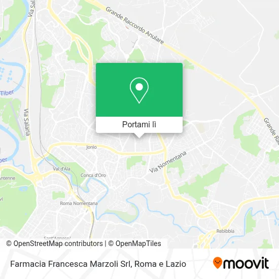 Mappa Farmacia Francesca Marzoli Srl
