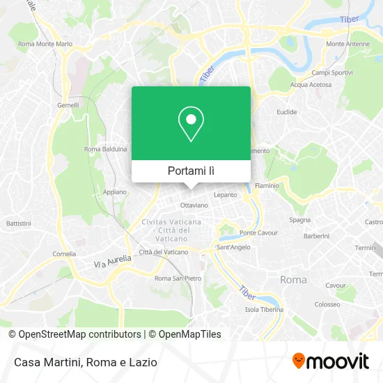 Mappa Casa Martini