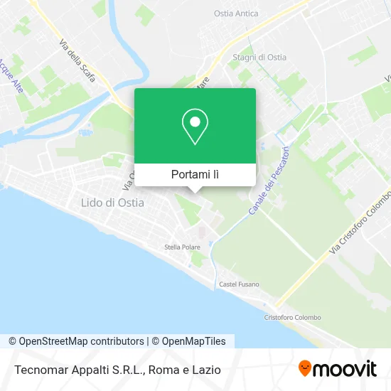 Mappa Tecnomar Appalti S.R.L.