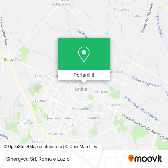Mappa Sinergyca Srl