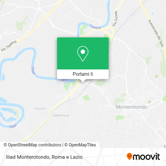 Mappa Iliad Monterotondo