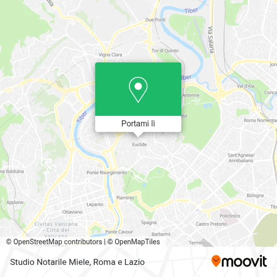 Mappa Studio Notarile Miele