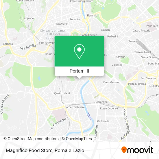 Mappa Magnifico Food Store