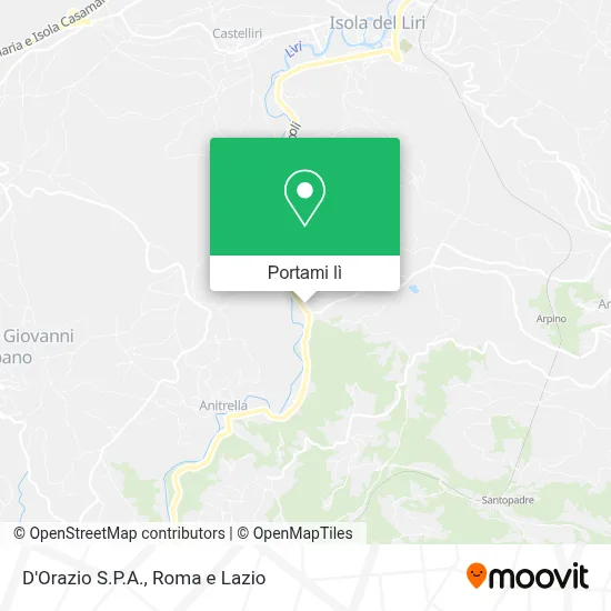 Mappa D'Orazio S.P.A.