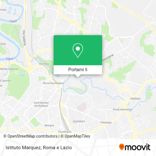 Mappa Istituto Marquez