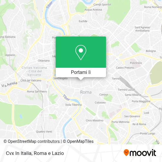 Mappa Cvx In Italia
