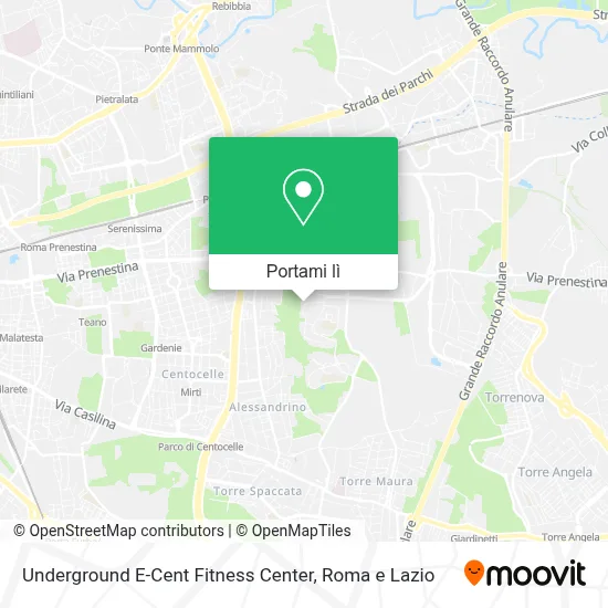 Mappa Underground E-Cent Fitness Center