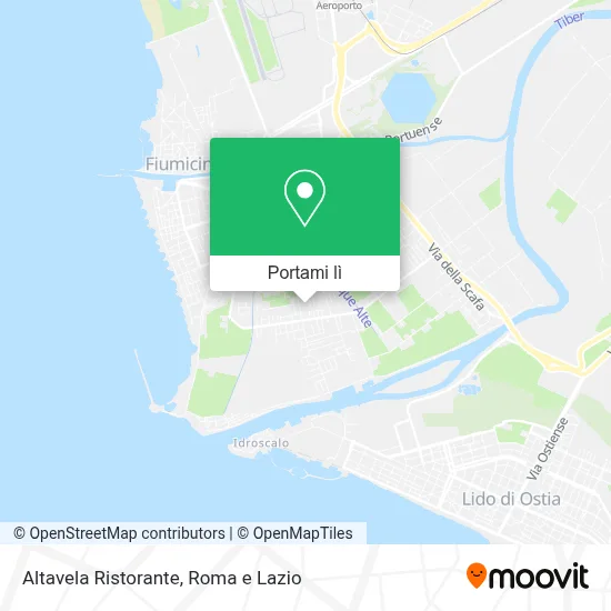 Mappa Altavela Ristorante