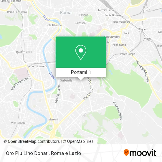 Mappa Oro Piu Lino Donati