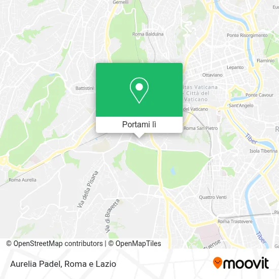 Mappa Aurelia Padel