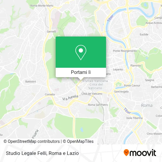 Mappa Studio Legale Felli