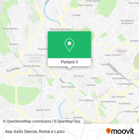 Mappa Asp Asilo Savoia