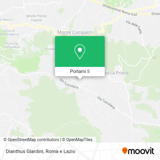 Mappa Dianthus Giardini