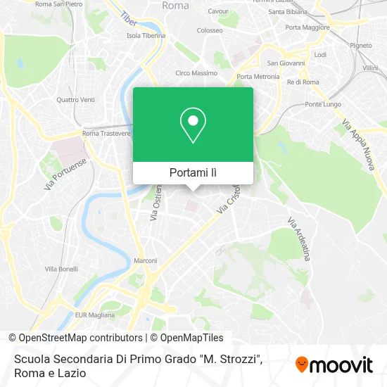 Mappa Scuola Secondaria Di Primo Grado "M. Strozzi"