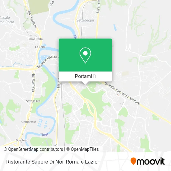 Mappa Ristorante Sapore Di Noi